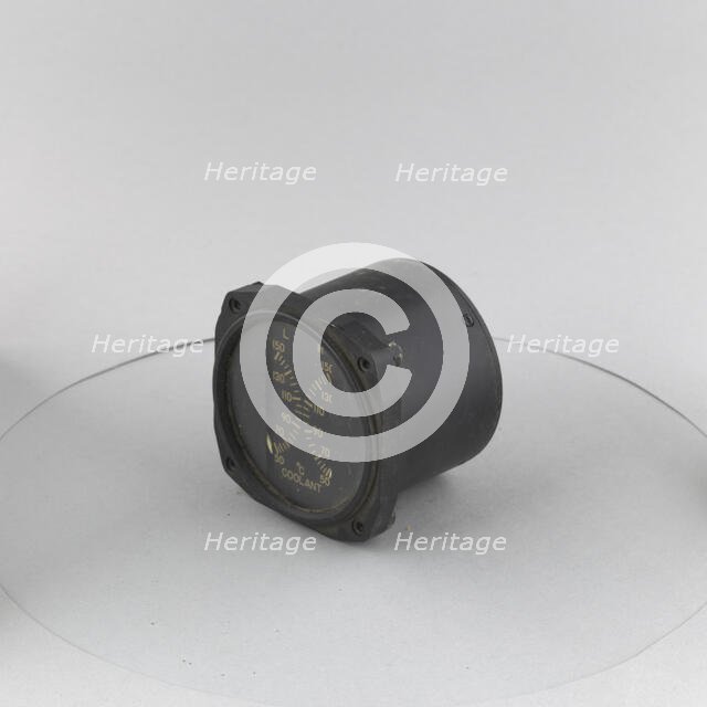 Indicator, Coolant Temperature, Dual, ca. 1941. Creator: Thomas A. Edison, Incorporated.