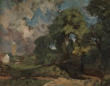 Stoke-by-Nayland, ca. 1810-11. Creator: John Constable.