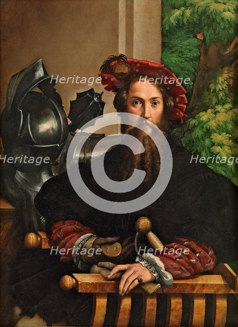 Portrait of Galeazzo Sanvitale, 1524. Creator: Parmigianino (1503-1540).
