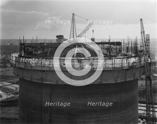 Bury St Edmunds Sugar Beet Factory, Bury St Edmunds, St. Edmundsbury, Suffolk, 22/03/1982. Creator: John Laing plc.