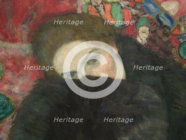 Lady with a Muff, 1916-1917. Creator: Klimt; Gustav (1862-1918).