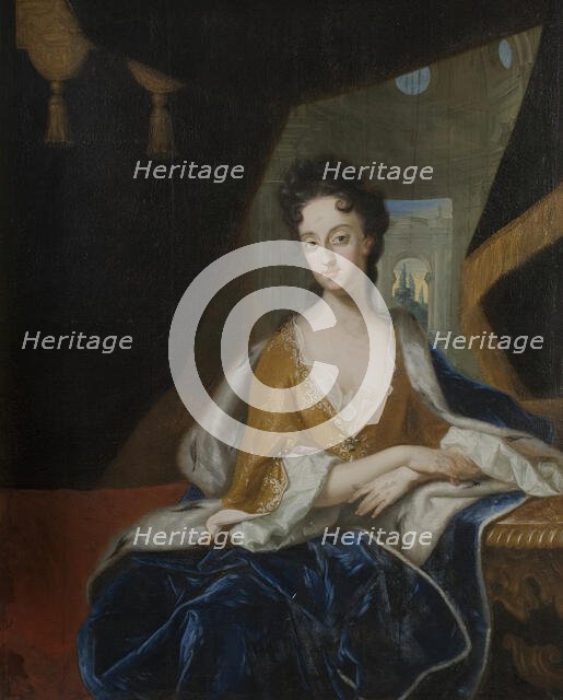 Portrait of Ulrika Eleonora the younger, turn of the 17/18th century. Creator: Jaen Starbus.