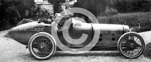 1921 Ballot 3 litre, Jules Goux, Italian Grand Prix. Creator: Unknown.