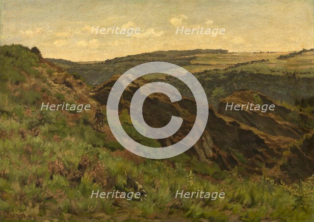 Rocks by Night, c1860-1899. Creator: Theodore Baron.