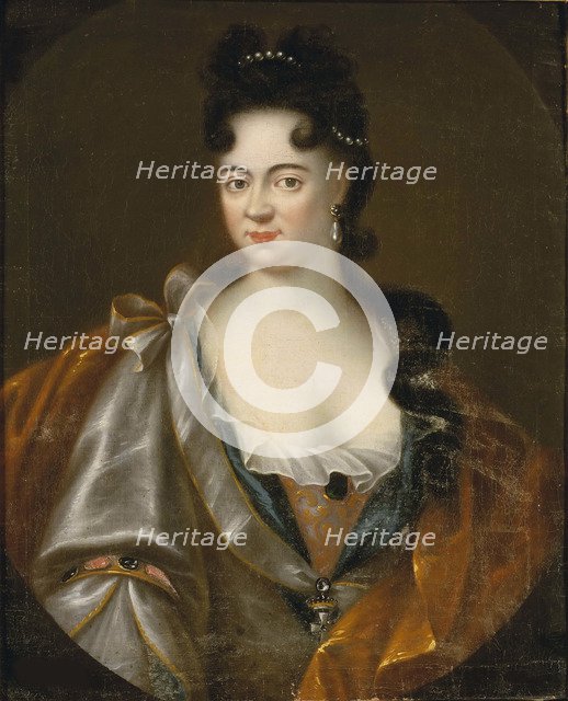 Portrait of Countess Maria Aurora von Königsmarck (1662-1728) , End of 17th cen..