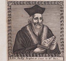 Edward Kelley (From: The order of the Inspirati), 1659. Artist: Anonymous  