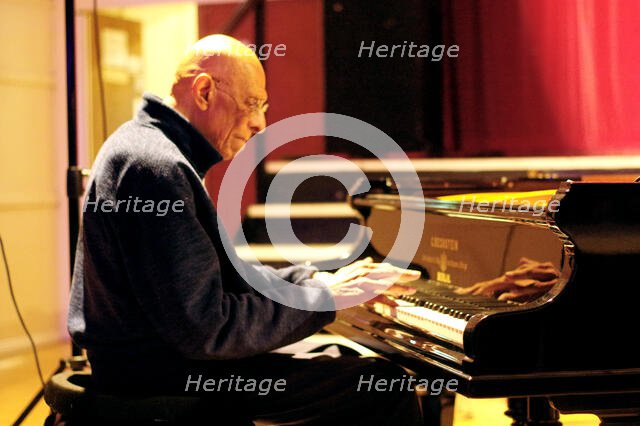 Kirk Lightsey, Kirk Lightsey/ Steve Watts Duo, Battle Jazz Festival, Battle, East Sussex, July 2023 Creator: Brian O'Connor.