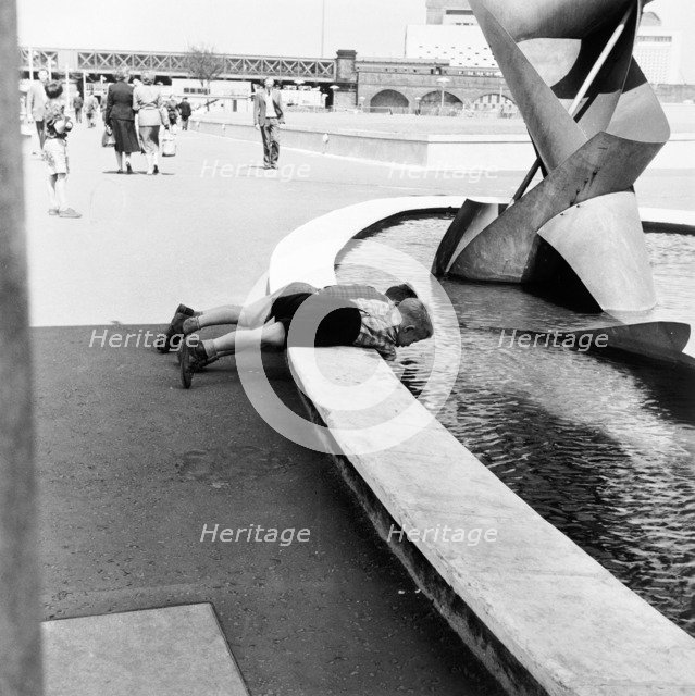 South Bank, London, 1956. Artist: Henry Grant