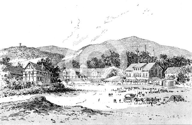 The new Kronthal Mineral Water: the Kronthal Springs, 1898. Creator: Unknown.