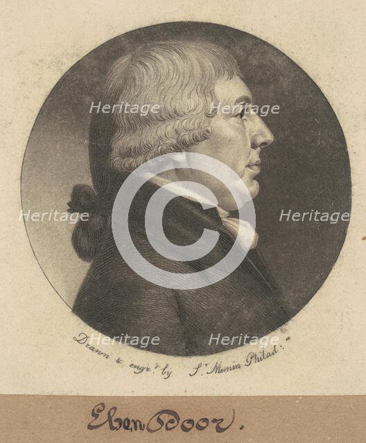 Ebenezer Dorr, 1800. Creator: Charles Balthazar Julien Févret de Saint-Mémin.