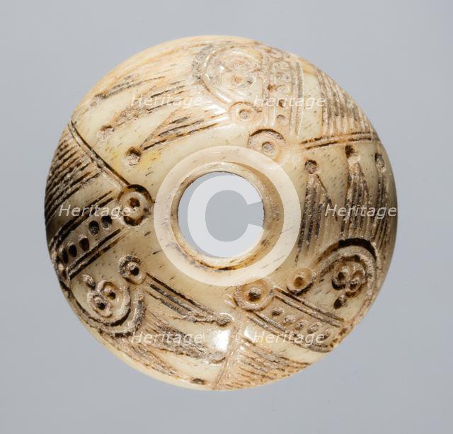 Spindle Whorl, 700s - 900s. Creator: Unknown.