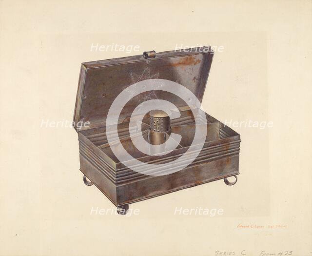 Spice Box, c. 1927. Creator: Edward L Loper.