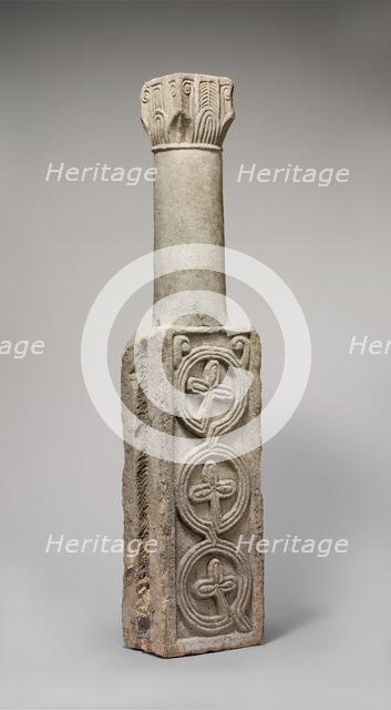 Column from a Choir Screen, Central Italian, ca. 800-900. Creator: Unknown.