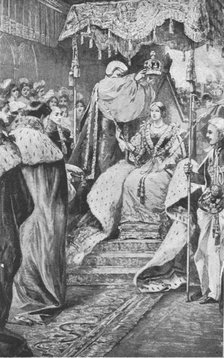 'Coronation of Queen Victoria, June 28, 1838', (1901).  Creator: Unknown.