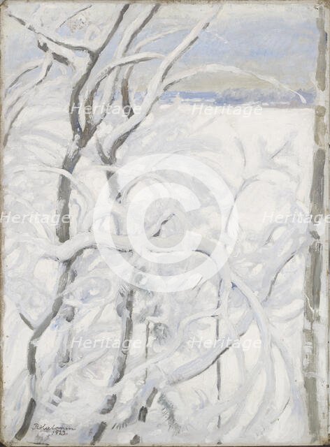 Tree in Winter, 1923. Creator: Pekka Halonen.