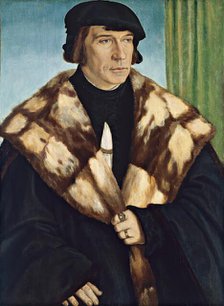 Portrait of Ruprecht Stüpf, 1528. Creator: Barthel Beham.
