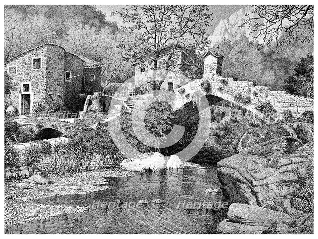 'On the Road to Ceriana, San Remo', 1901 Artist: Unknown