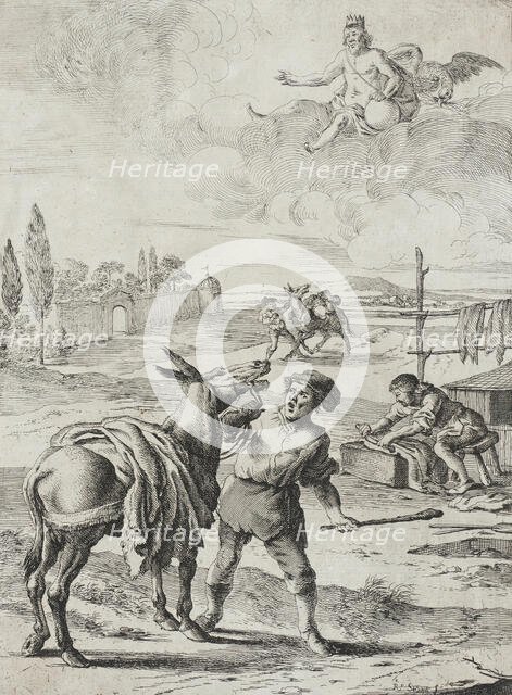 Jupiter and the Ass, 1655. Creator: Dirck Stoop.
