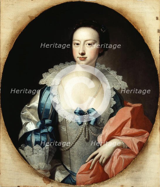 Miss Ashton, 18th century. Creator: Thomas Hudson.