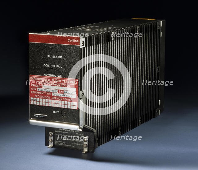 Multi-Mode Receiver (MMR), LAAS Cert., Collins GLU-925 Global Landing Unit, 2004-2005. Creator: Rockwell-Collins.