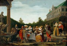 Feast in the castle park, 1624.