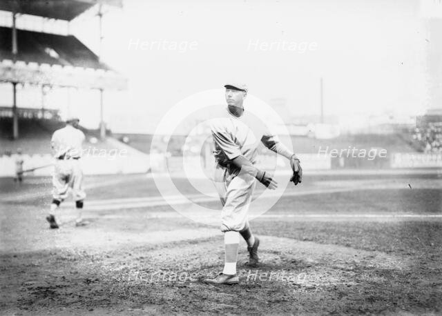 Art Fromme, New York NL, at Polo Grounds, NY (baseball), 1912. Creator: Bain News Service.