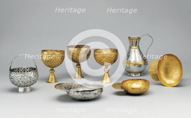 The Avar Treasure, Avar or Byzantine, 600s (bucket)-700s. Creator: Unknown.