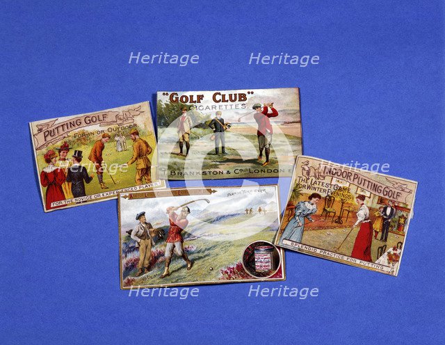 Golfing ephemera, c1920s. Artist: Unknown