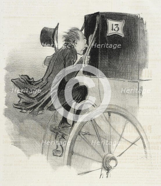 Ah! Très bien j'en suis sûr!.., 1841. Creator: Honore Daumier.