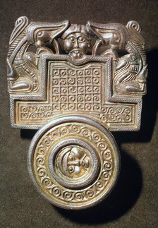 Iron age Germanic brooch. Artist: Unknown