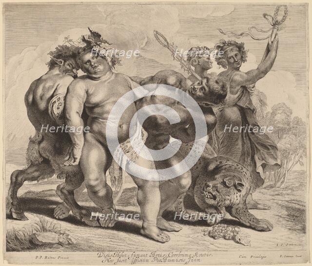 Drunkenness of Bacchus. Creator: Jonas Suyderhoef.
