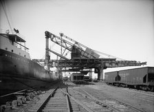 Hulett machine unloading ore, Buffalo, N.Y., c1908. Creator: Unknown.