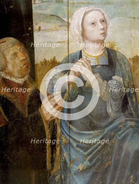 Christ's Passion, detail from the altarpiece of St Antony, 16th century. Artist: Anon