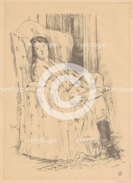 Deshabille, 1918. Creator: Frederick Childe Hassam.