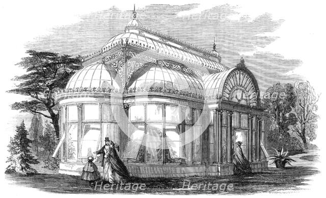 Conservatory, by Ormson, in the International Exhibition, 1862. Creator: Unknown.
