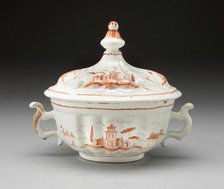 Covered Bowl, Venice, Mid 18th century. Creator: Unknown.