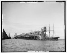 Commandancia St. wharf, Pensacola, Florida, between 1900 and 1906. Creator: Unknown.