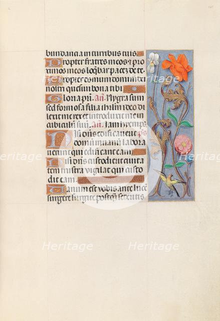 Hours of Queen Isabella the Catholic, Queen of Spain: Fol. 149r, c. 1500. Creator: Master of the First Prayerbook of Maximillian (Flemish, c. 1444-1519); Associates, and.