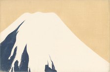 Mount Fuji. From the series "A World of Things (Momoyogusa)", 1909-1910. Creator: Sekka, Kamisaka (1866-1942).