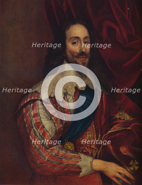 Charles I, King of Great Britain and Ireland, 17th century, (1913). Artist: Daniel Mytens