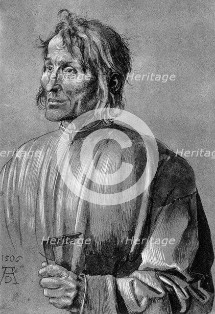 'Building master Hieronymus of Augsburg', 1506, (1936). Artist: Albrecht Dürer