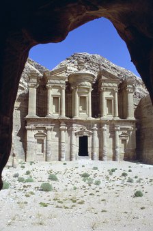 El Deir (the Monastery), Petra, Jordan.