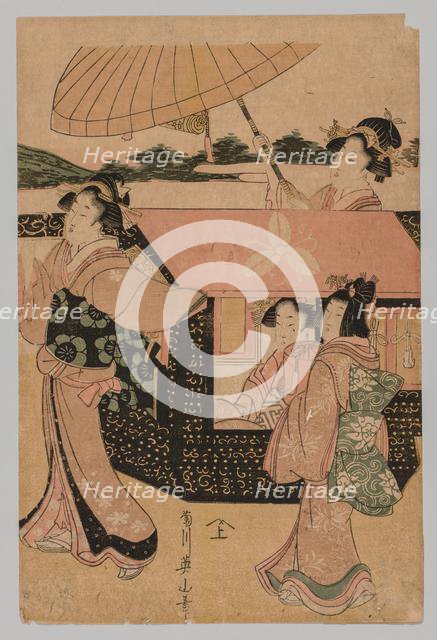 No Title, 1787-1869. Creator: Kikugawa Eizan (Japanese, 1787-1867).