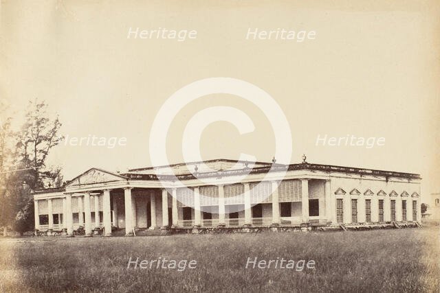 Outram Institute, Calcutta, 1850s. Creator: Captain R. B. Hill.