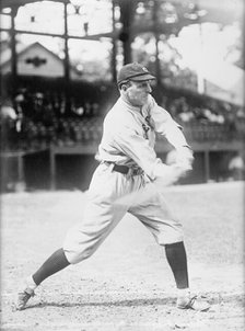 Fred Carisch, Cleveland Al (Baseball), 1914. Creator: Harris & Ewing.