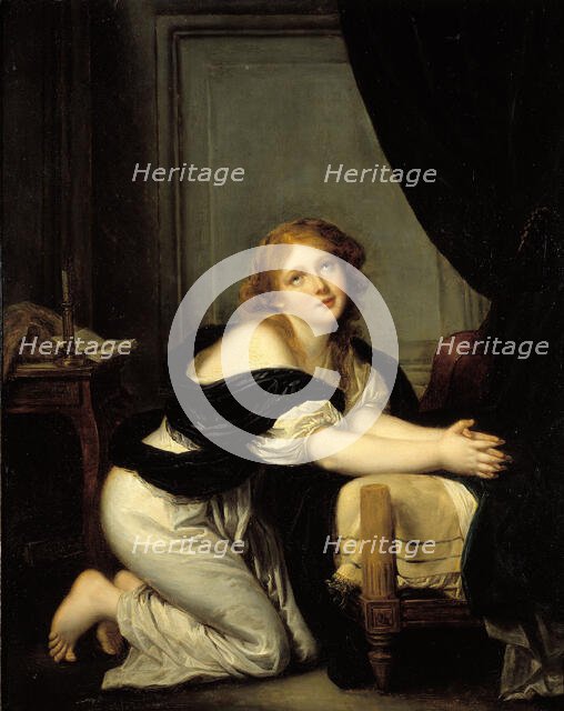La Prière du matin. Creator: Jean-Baptiste Greuze.