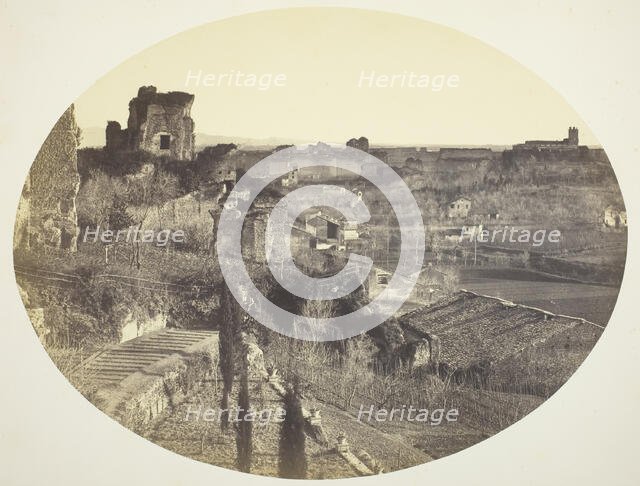 Palace of the Caesars on the Palatine, 1860. Creator: Robert MacPherson.