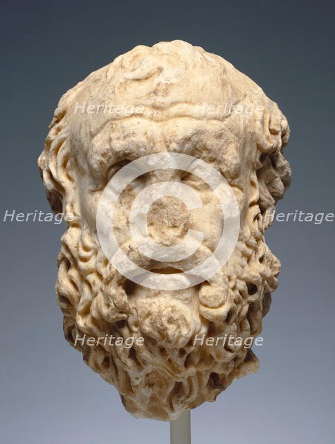 Portrait Head of Diogenes, late 2nd century A.D. Creator: Unknown.
