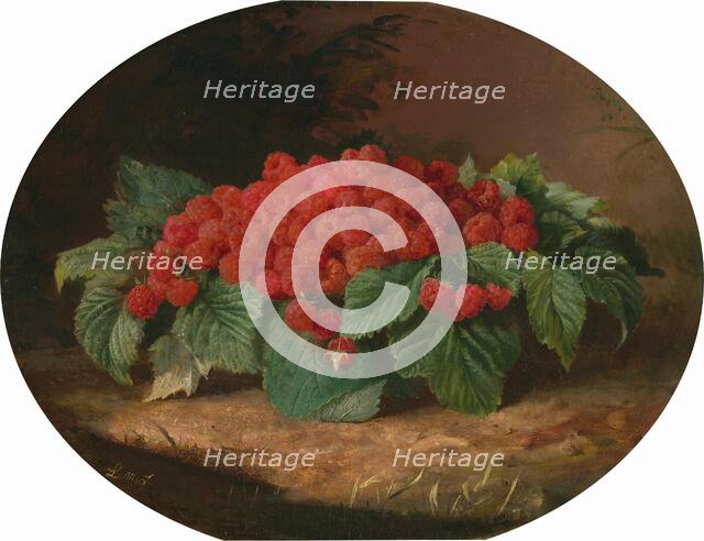 Raspberries, c. 1859. Creator: Lilly Martin Spencer.