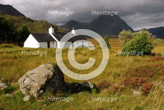 Blackrock Cottage, Glencoe, Highland, Scotland.